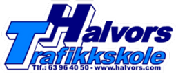 Logo, Halvors Trafikkskole
